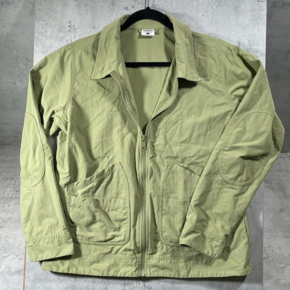 Sorel Womens Jacket Sz L Green Full Zip Lightweight Hiking‎ Outdoors Windbreaker